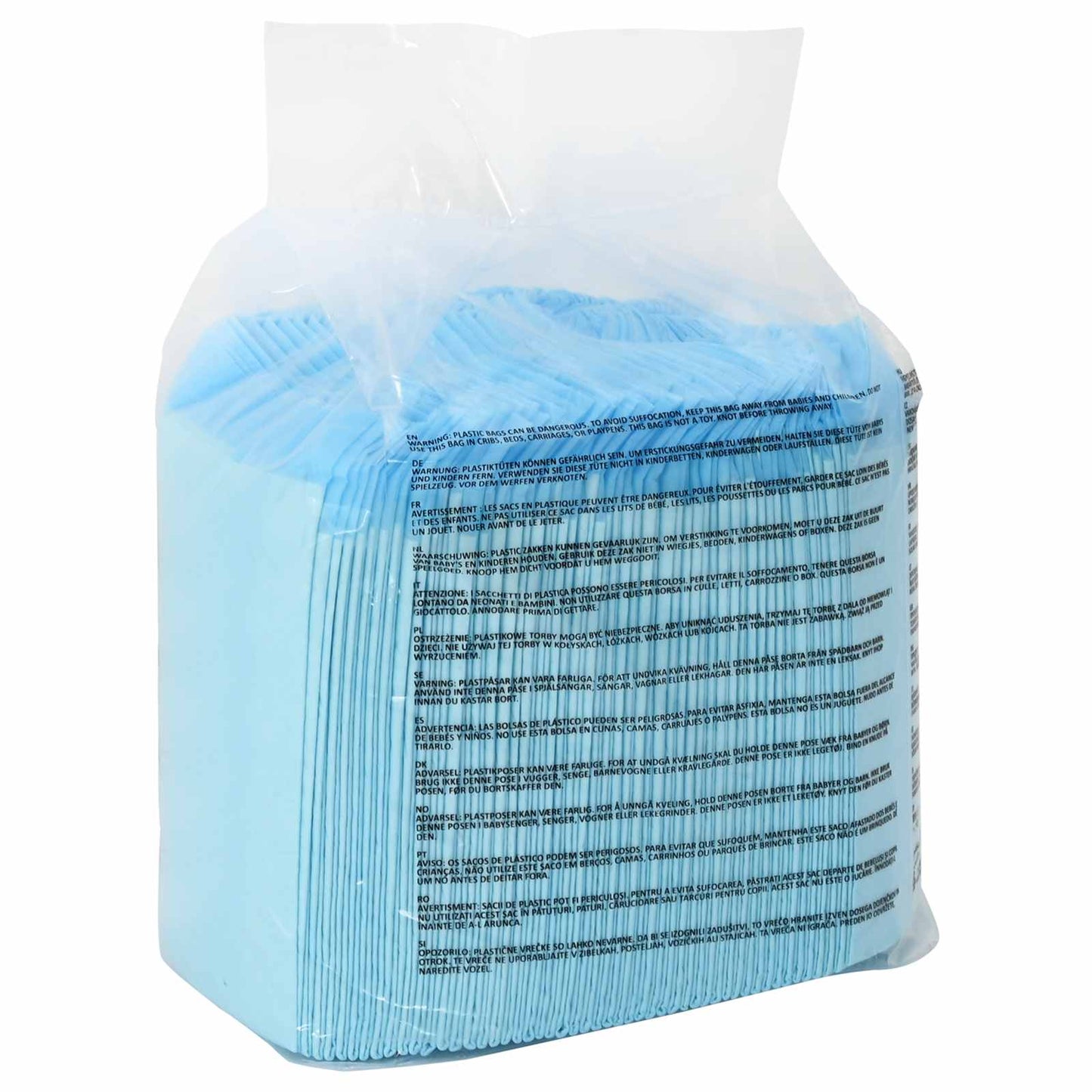 Niet-geweven stof huisdier trainingspad 400 pcs Blauw en Wit is nu te koop bij PeponiXL, paradijselijk wonen!