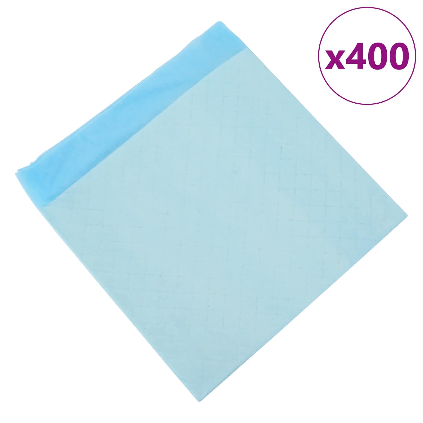 Niet-geweven stof huisdier trainingspad 400 pcs Blauw en Wit is nu te koop bij PeponiXL, paradijselijk wonen!