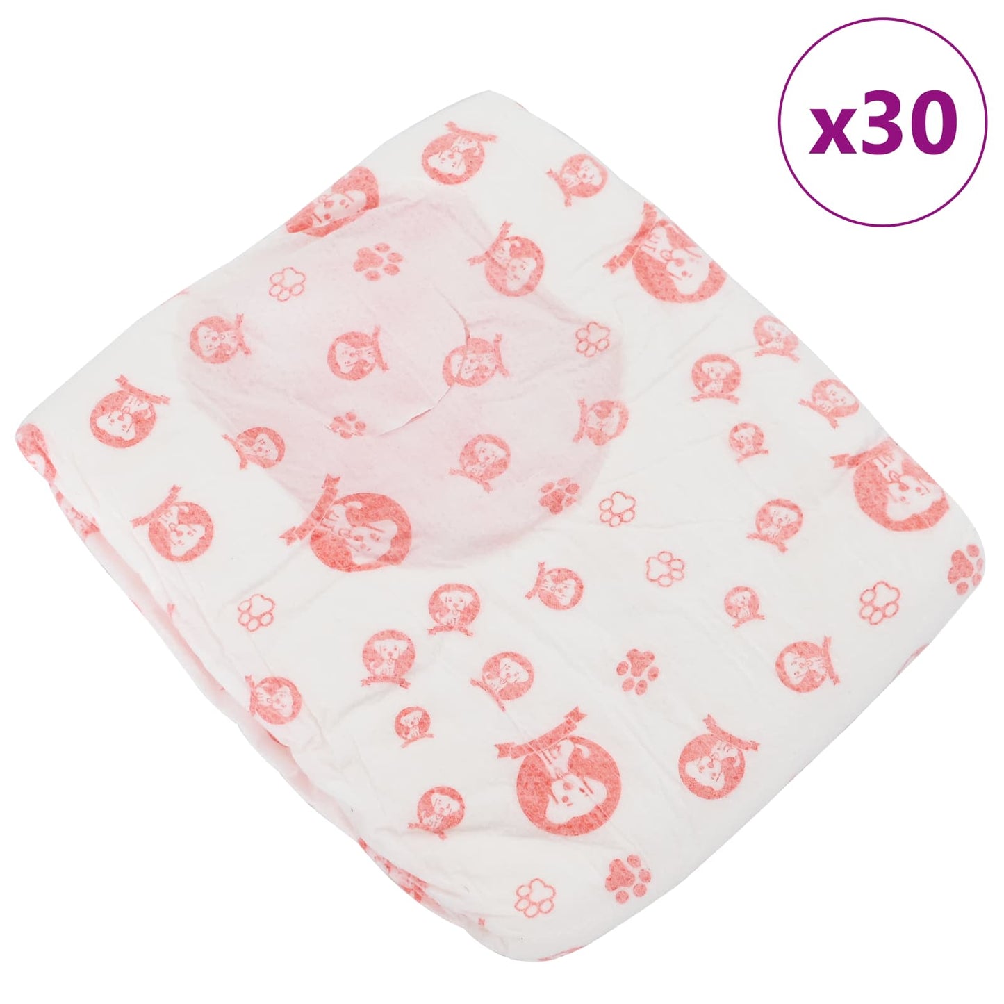 Wegwerpdoggyluier voor teefjes 30 pcs Wit S is nu te koop bij PeponiXL, paradijselijk wonen!