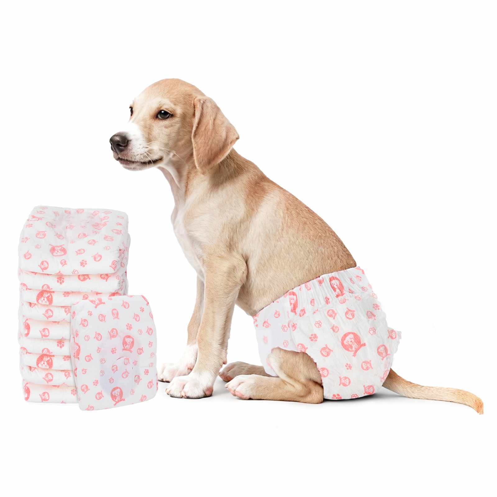 Wegwerpdoggyluier voor teefjes 30 pcs Wit M is nu te koop bij PeponiXL, paradijselijk wonen!
