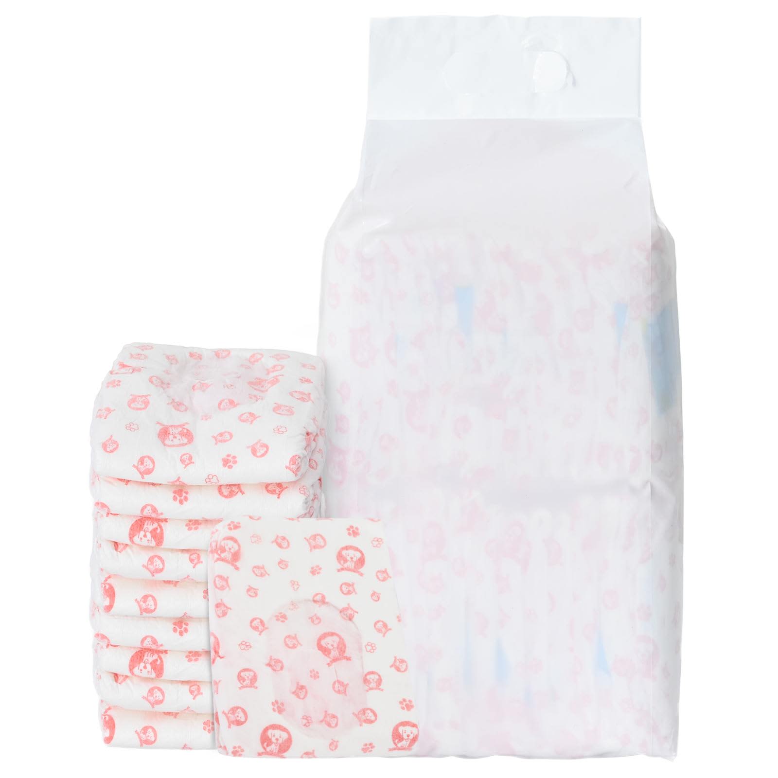 Wegwerpdoggyluier voor teefjes 30 pcs Wit L is nu te koop bij PeponiXL, paradijselijk wonen!