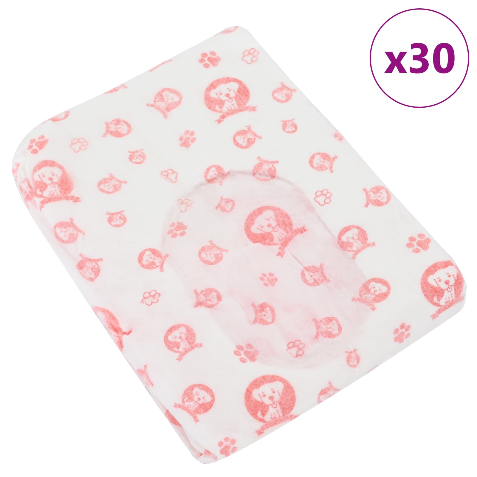 Wegwerpdoggyluier voor teefjes 30 pcs Wit L is nu te koop bij PeponiXL, paradijselijk wonen!
