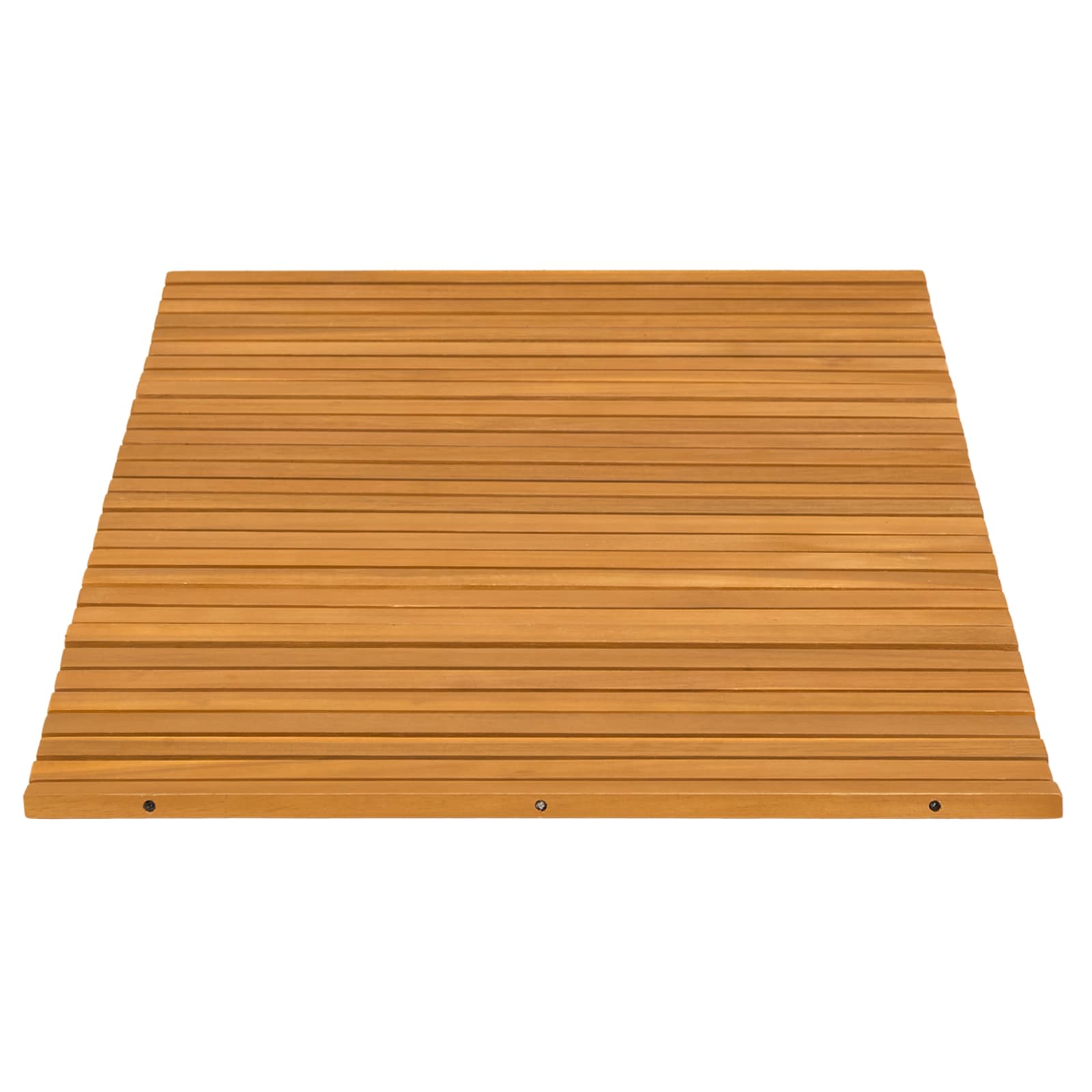 Badmat Bruin 80 x 50 cm Massief Acaciahout is nu te koop bij PeponiXL, paradijselijk wonen!