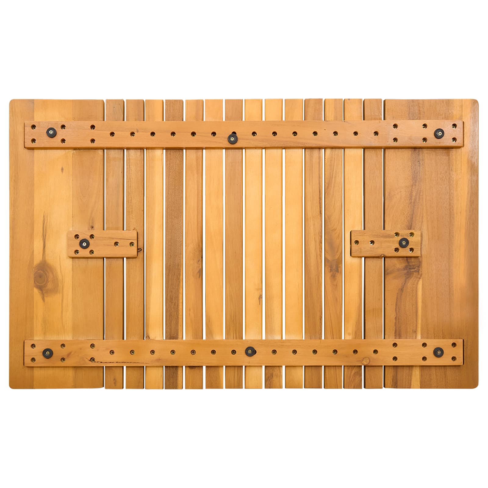 Badmat Effen Bruin 59 x 40 cm Hout is nu te koop bij PeponiXL, paradijselijk wonen!