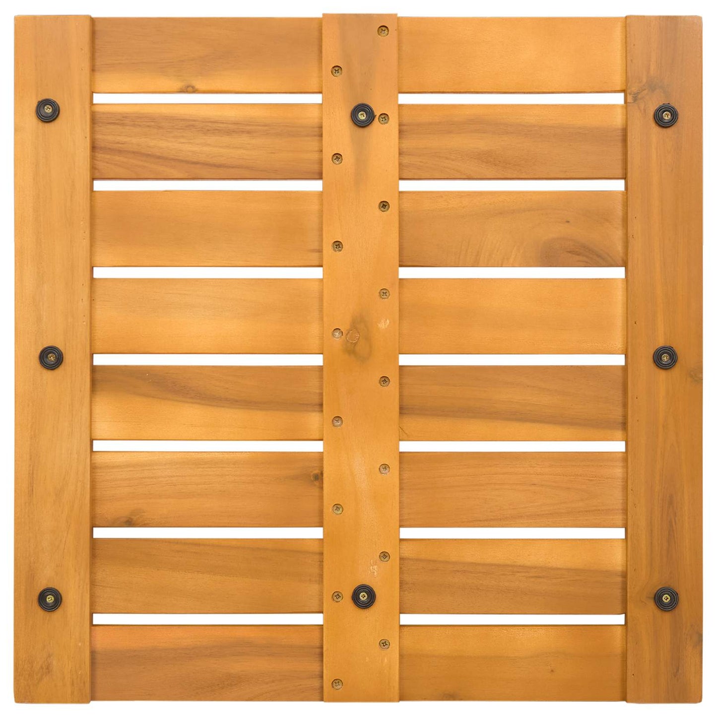 Badmat Effen Bruin 50 x 50 cm Hout is nu te koop bij PeponiXL, paradijselijk wonen!