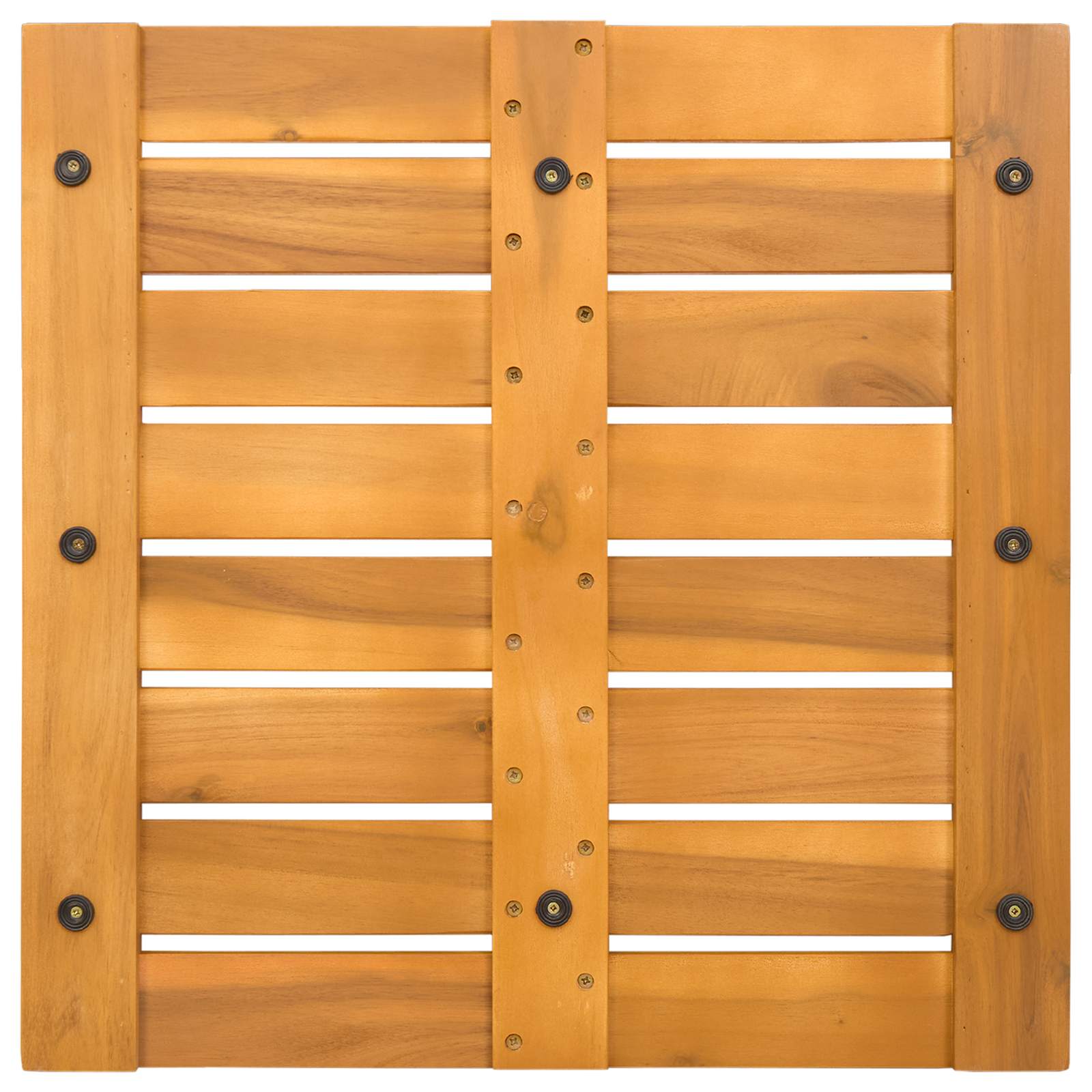 Badmat Effen Bruin 50 x 50 cm Hout is nu te koop bij PeponiXL, paradijselijk wonen!