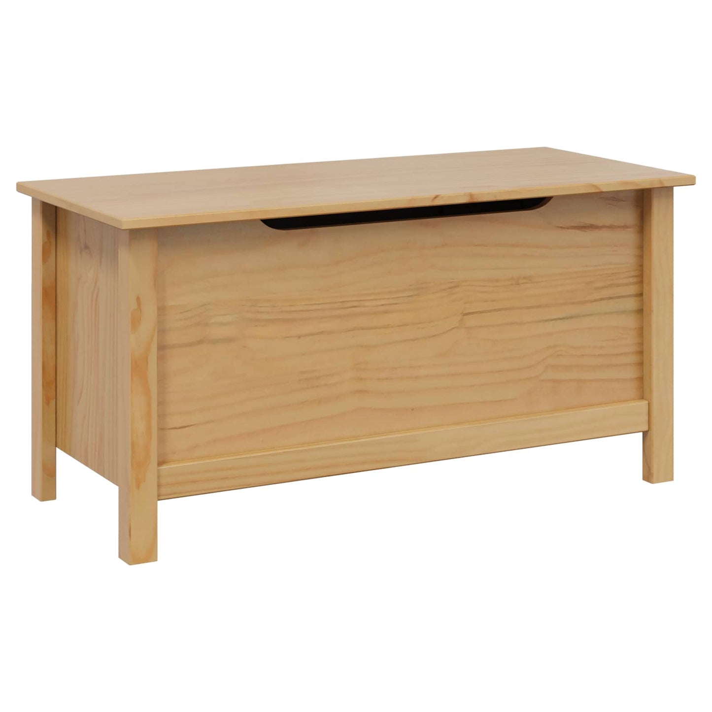 Opbergbox Honingbruin 90 x 40 x 45 cm Massief Vurenhout is nu te koop bij PeponiXL, paradijselijk wonen!