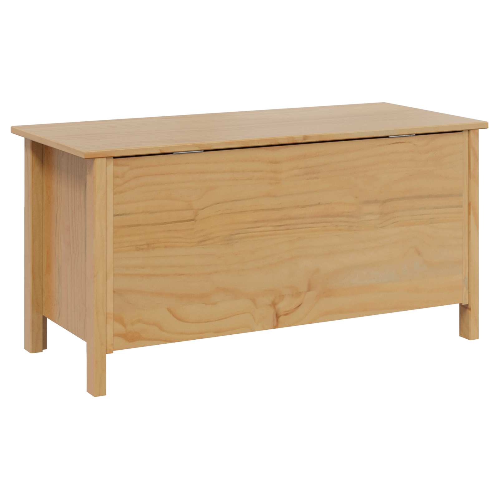 Opbergbox Honingbruin 90 x 40 x 45 cm Massief Vurenhout is nu te koop bij PeponiXL, paradijselijk wonen!