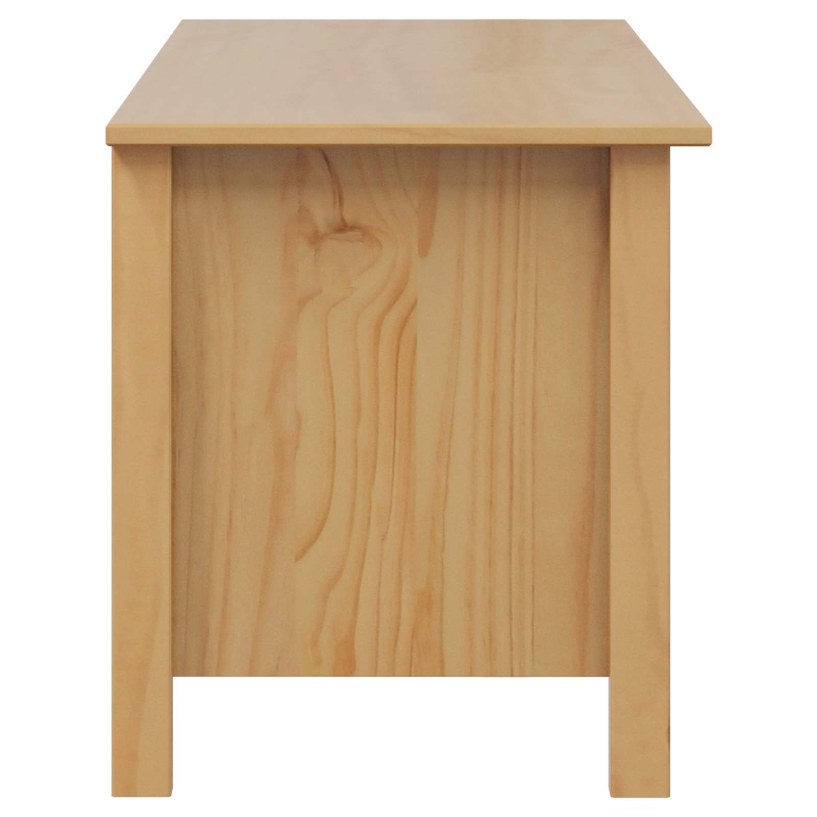 Opbergbox Honingbruin 90 x 40 x 45 cm Massief Vurenhout is nu te koop bij PeponiXL, paradijselijk wonen!