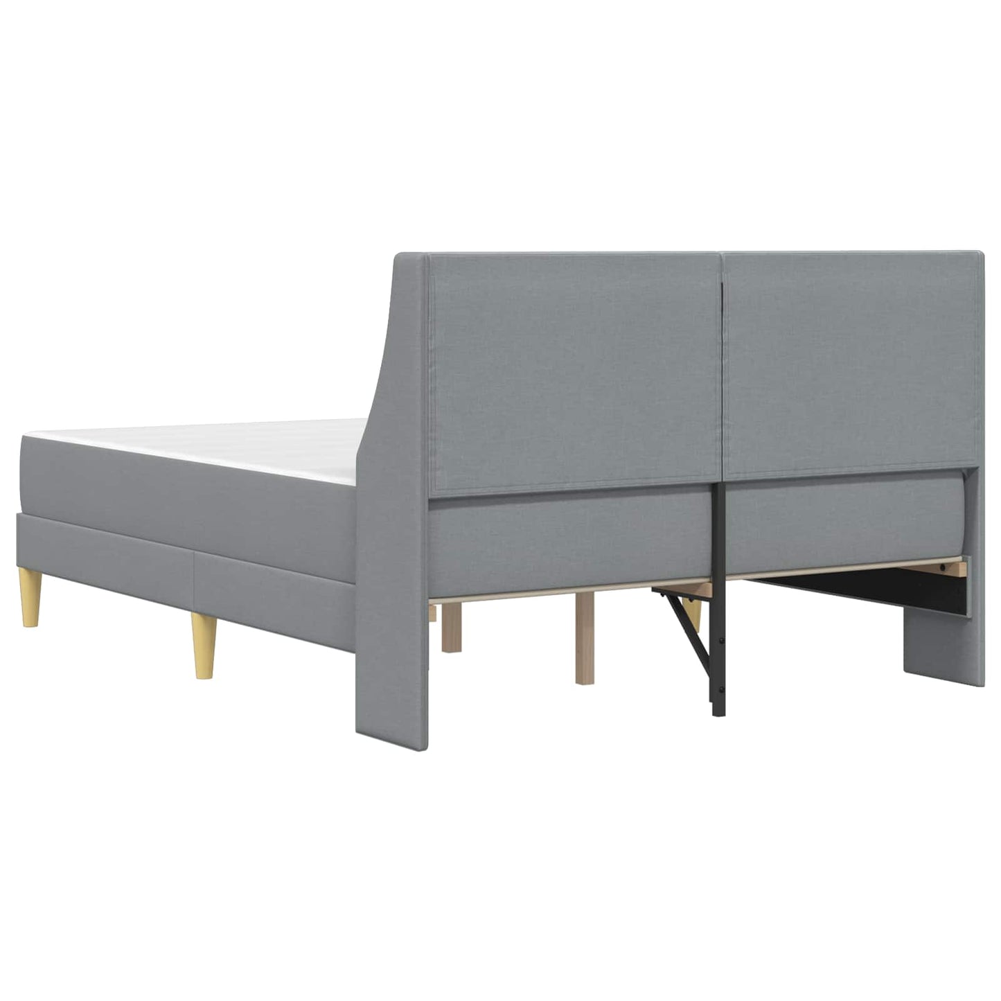 Bedframe met matras met hoofdeinde Polyester is nu te koop bij PeponiXL, paradijselijk wonen!