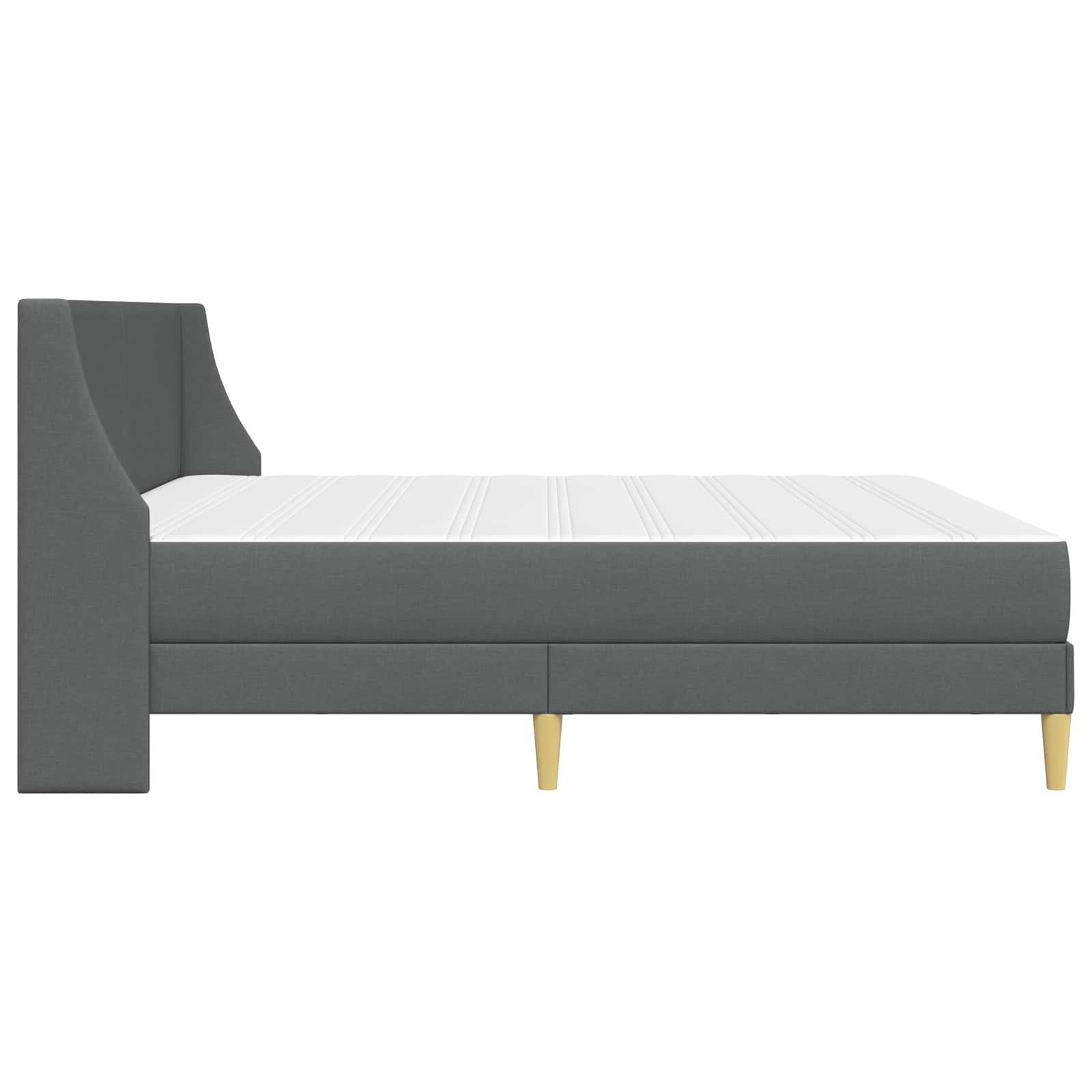 Bedframe met matras met hoofdeinde Polyester is nu te koop bij PeponiXL, paradijselijk wonen!