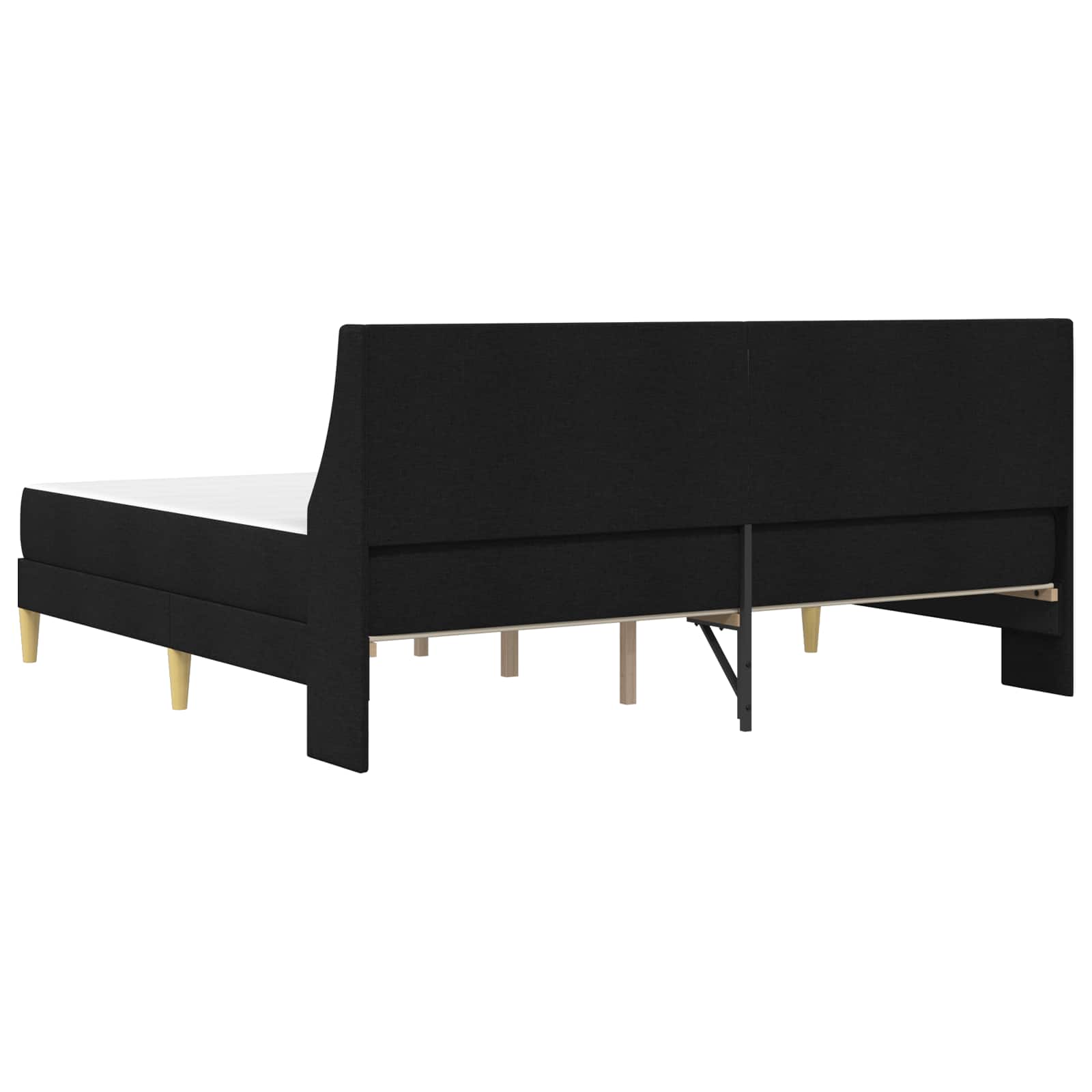 Bedframe met matras met hoofdeinde Polyester is nu te koop bij PeponiXL, paradijselijk wonen!