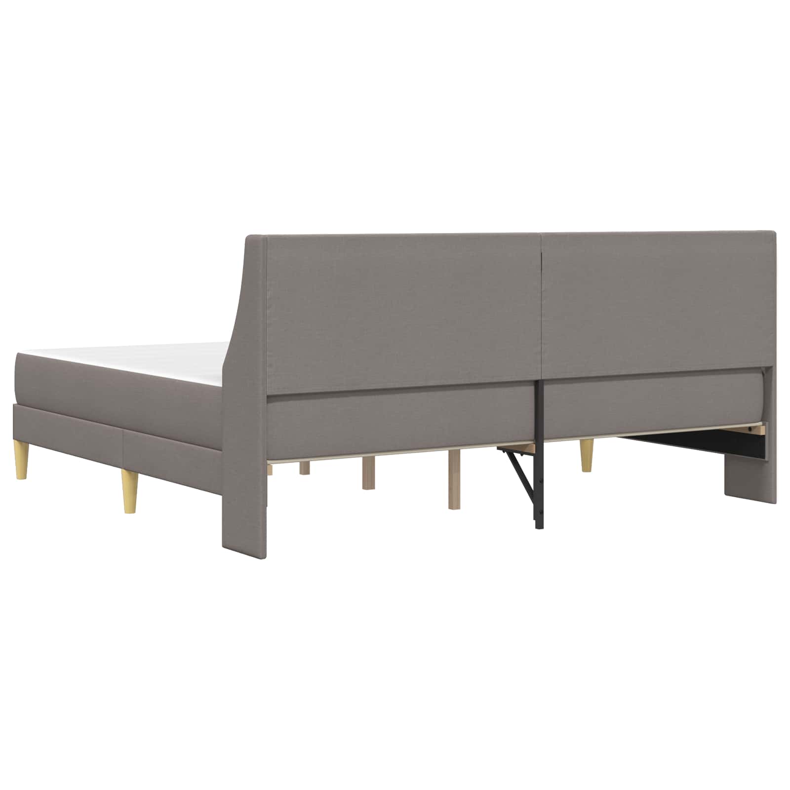 Bedframe met matras met hoofdeinde Polyester is nu te koop bij PeponiXL, paradijselijk wonen!
