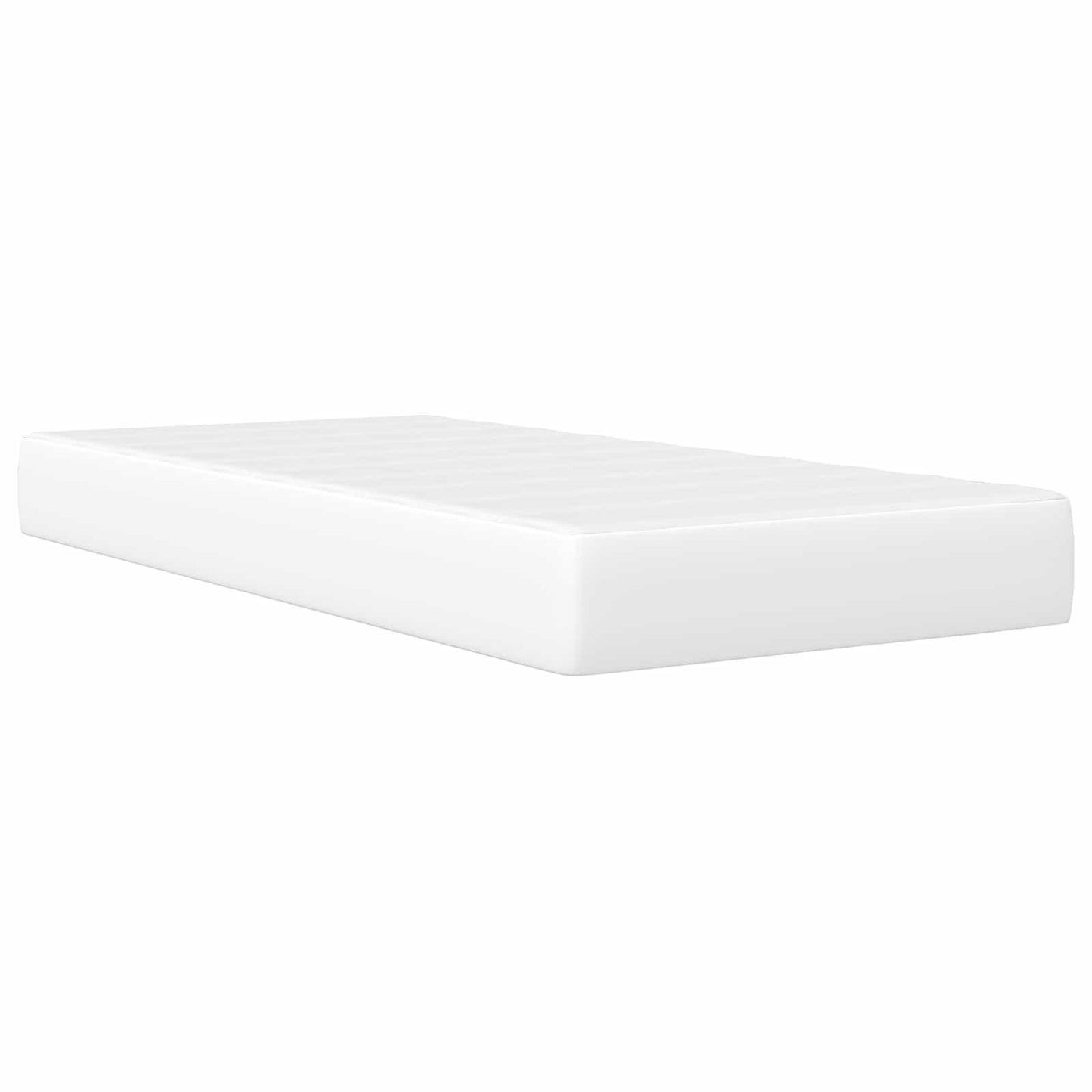 Bedframe met matras Wit 80 x 200 cm Kunstleer is nu te koop bij PeponiXL, paradijselijk wonen!