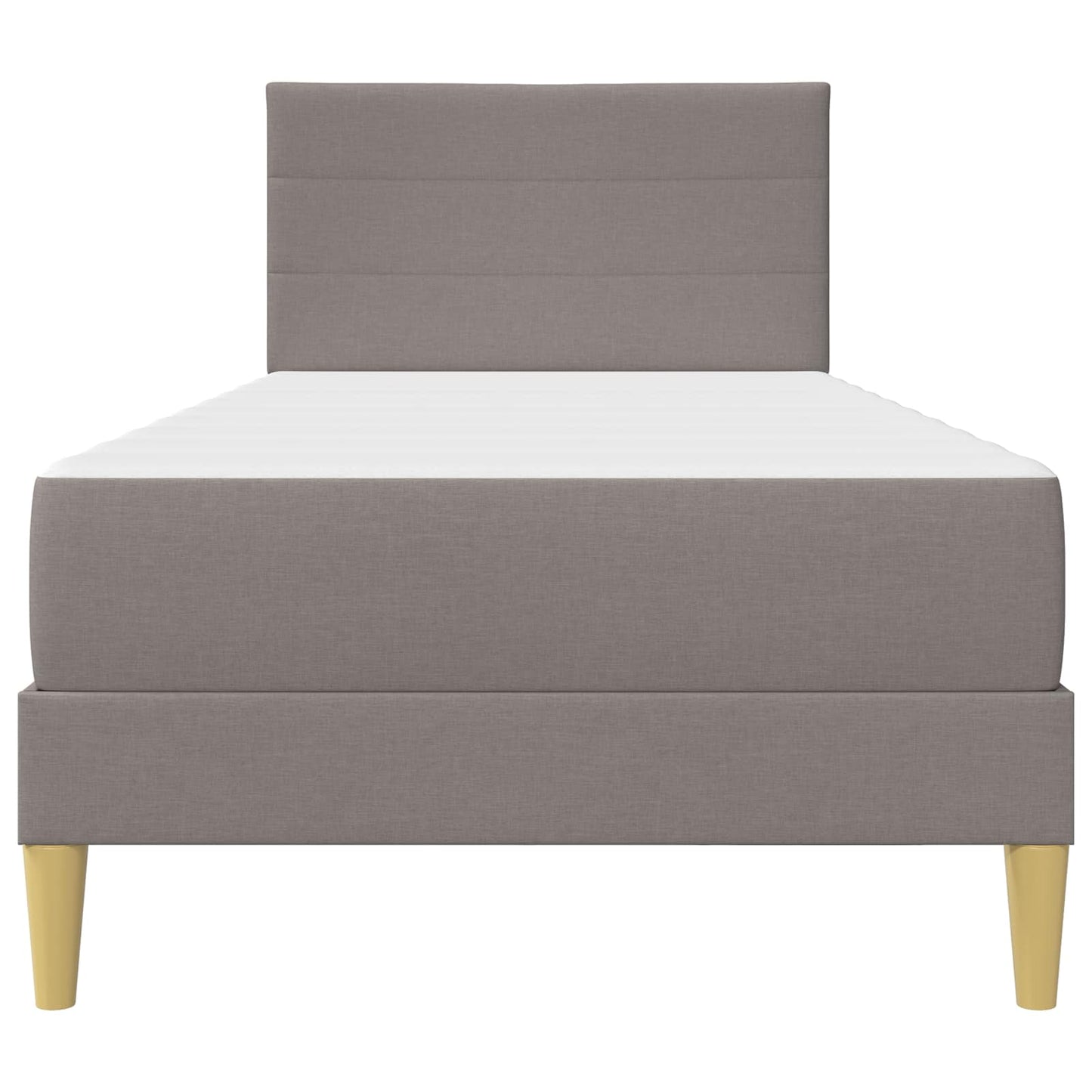 Bedframe Taupe 80 x 200 cm Polyester is nu te koop bij PeponiXL, paradijselijk wonen!