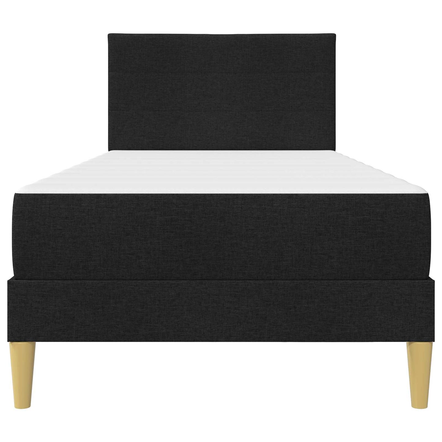 Bedframe Zwart 90 x 190 cm Polyester is nu te koop bij PeponiXL, paradijselijk wonen!