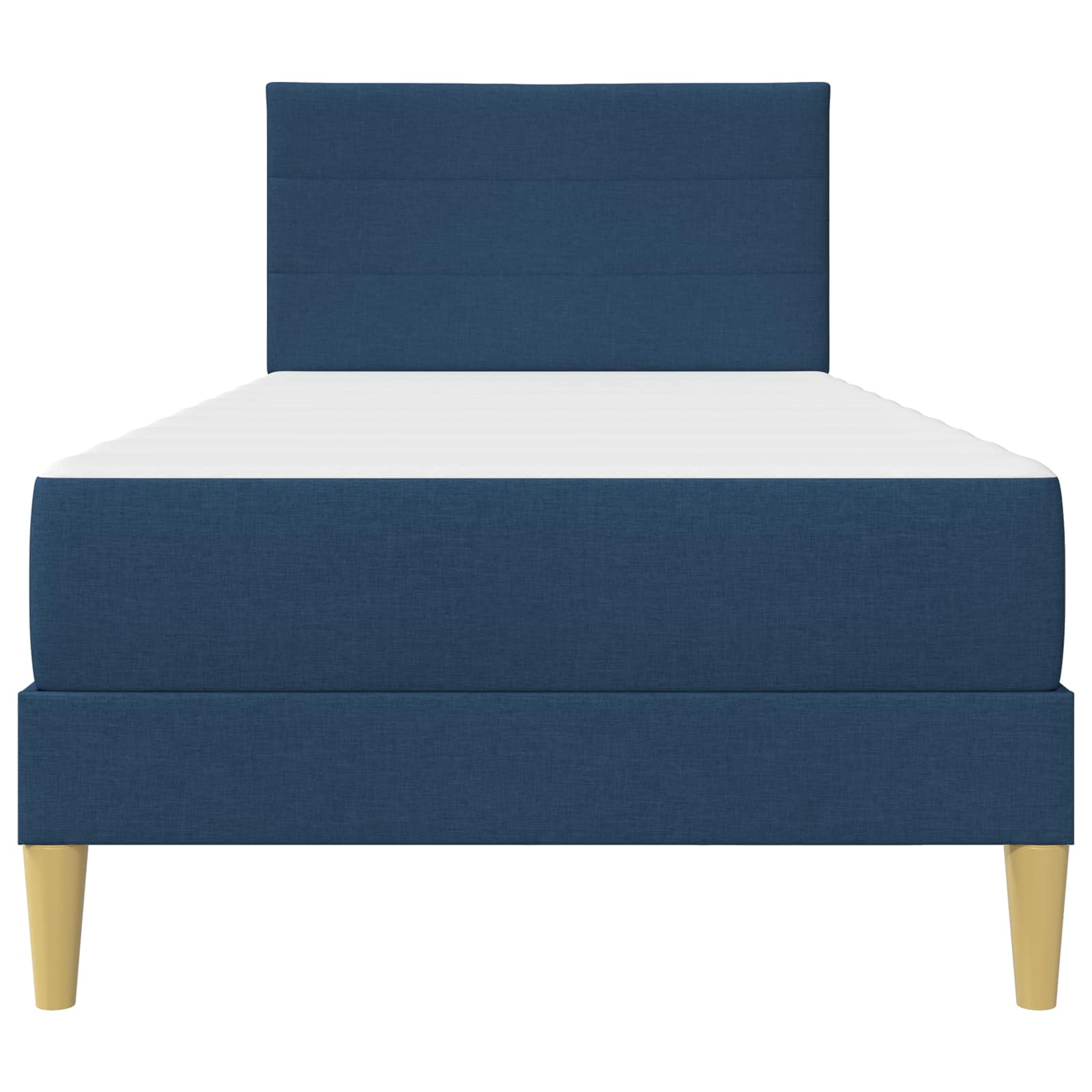 Bedframe Blauw 90 x 190 cm Polyester is nu te koop bij PeponiXL, paradijselijk wonen!