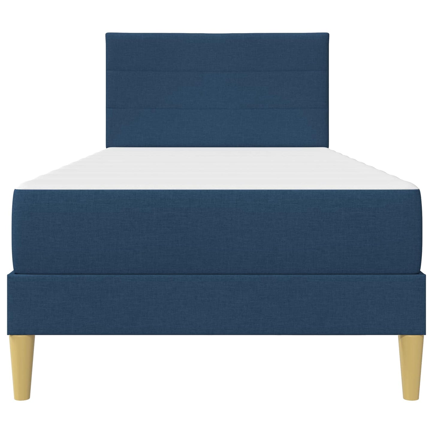 Bedframe Blauw 90 x 200 cm Polyester is nu te koop bij PeponiXL, paradijselijk wonen!