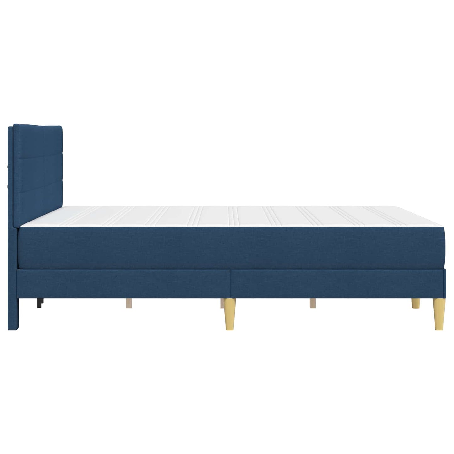 Bedframe Blauw 120 x 190 cm Polyester is nu te koop bij PeponiXL, paradijselijk wonen!