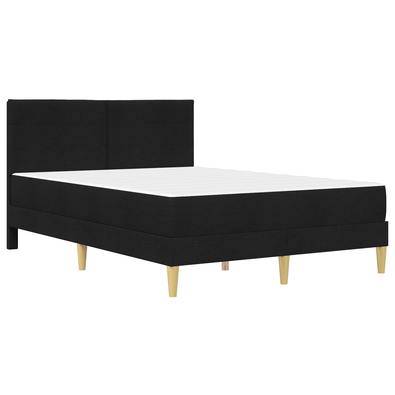Bedframe Zwart 120 x 200 cm Polyester is nu te koop bij PeponiXL, paradijselijk wonen!