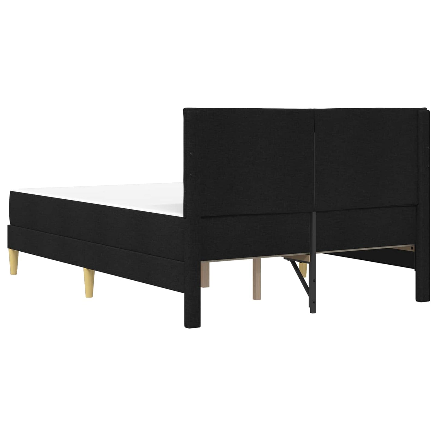 Bedframe Zwart 140 x 200 cm Polyester is nu te koop bij PeponiXL, paradijselijk wonen!