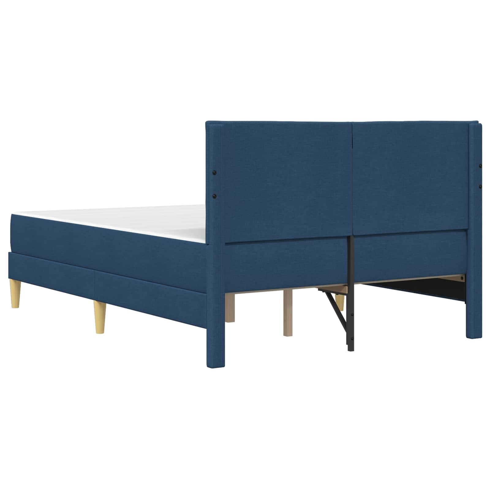 Bedframe Blauw 160 x 200 cm Polyester is nu te koop bij PeponiXL, paradijselijk wonen!