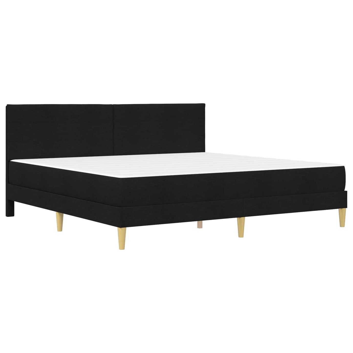 Bedframe Zwart 180 x 200 cm Polyester is nu te koop bij PeponiXL, paradijselijk wonen!