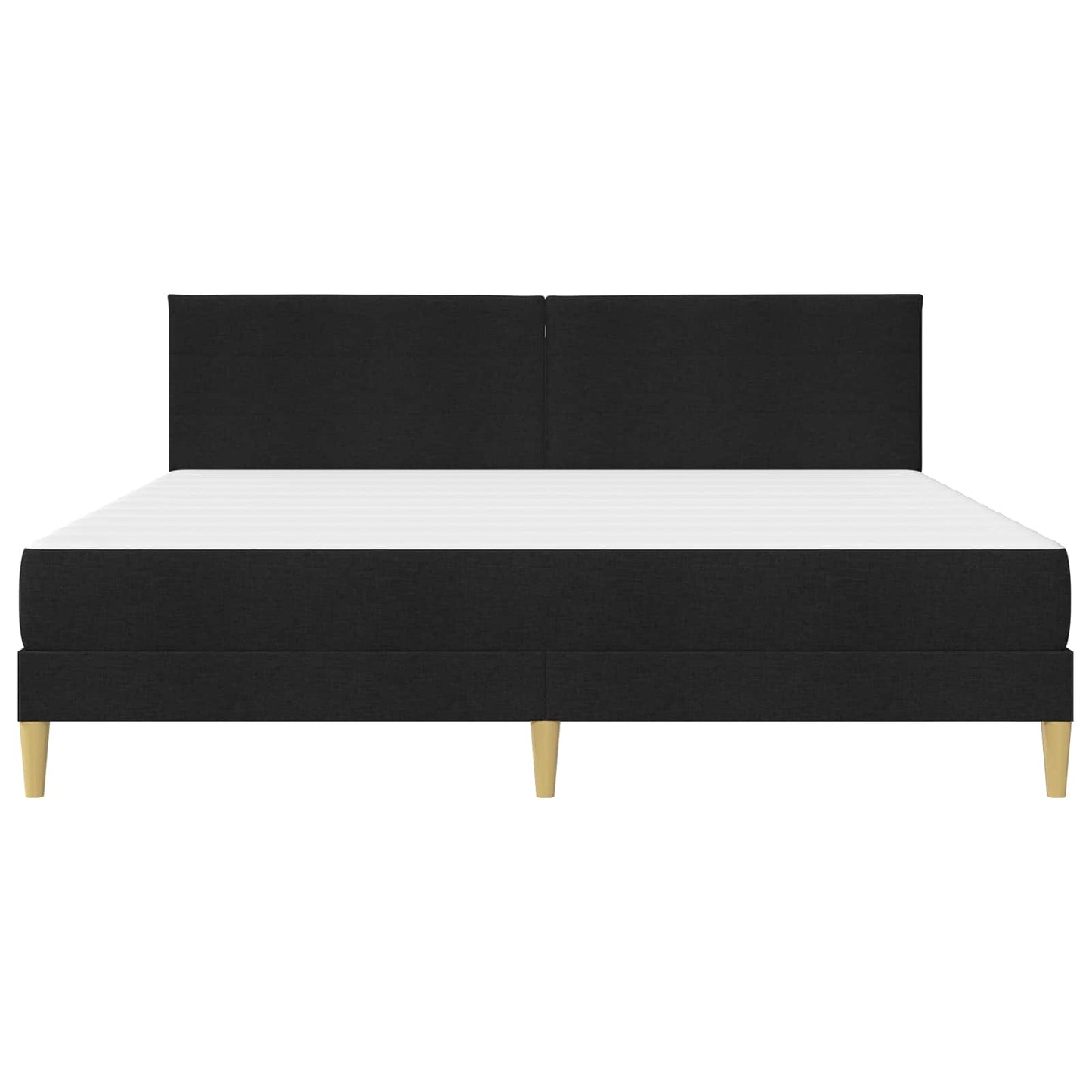 Bedframe Zwart 180 x 200 cm Polyester is nu te koop bij PeponiXL, paradijselijk wonen!