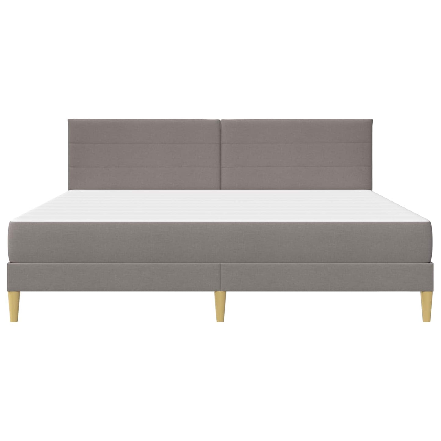 Bedframe Taupe 180 x 200 cm Polyester is nu te koop bij PeponiXL, paradijselijk wonen!