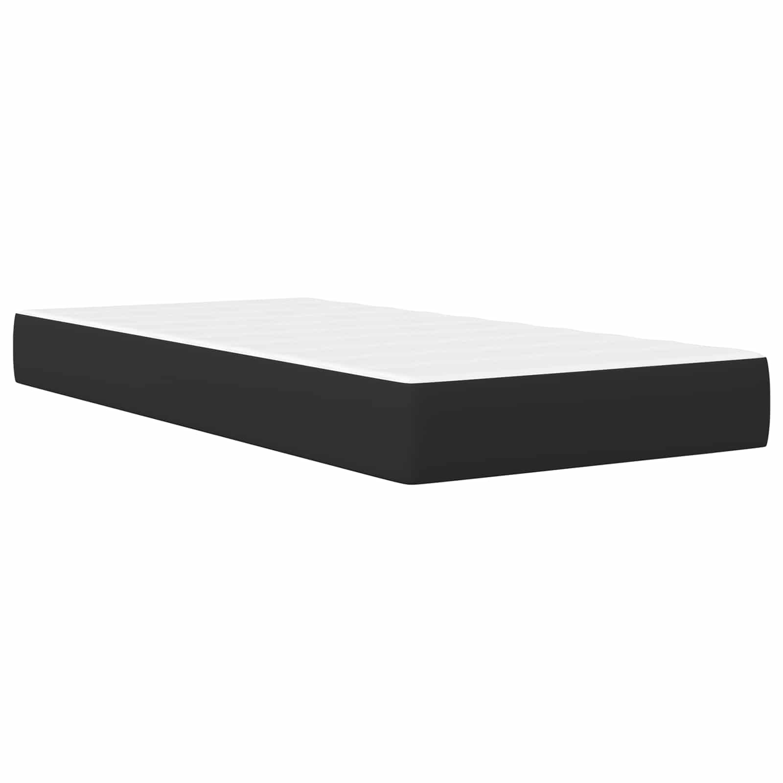 Bedframe met LED-stripverlichting Zwart 90 x 190 cm Kunstleer is nu te koop bij PeponiXL, paradijselijk wonen!