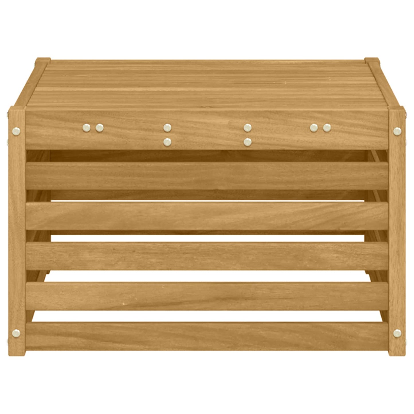 Buiten Tafel Massief Acaciahout Wit 59 x 59 x 37 cm is nu te koop bij PeponiXL, paradijselijk wonen!