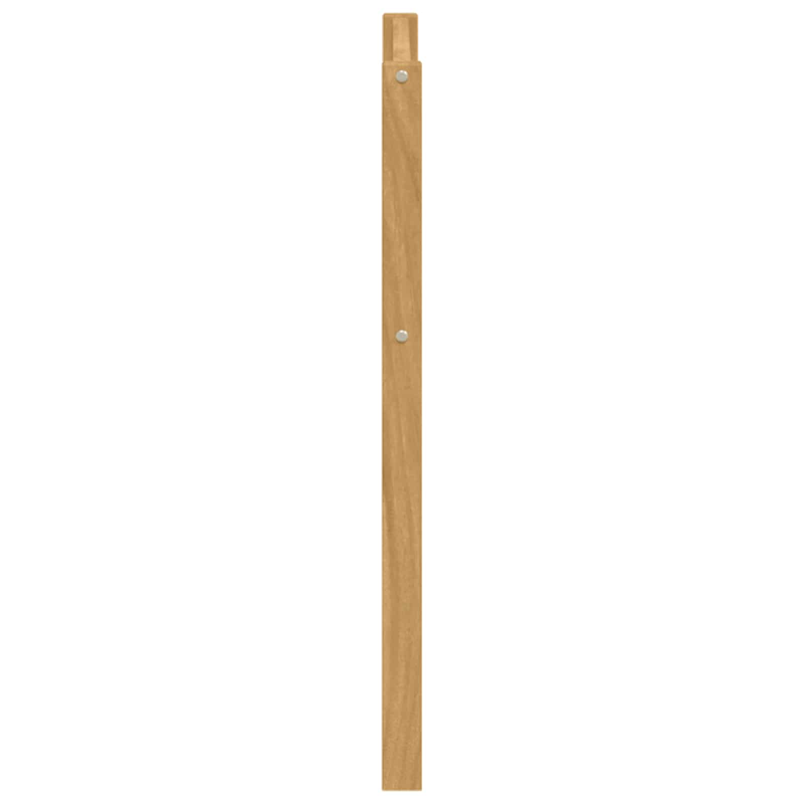 Rugleuning Module Wit 59 x 4 x 73 cm Massief Acaciahout is nu te koop bij PeponiXL, paradijselijk wonen!