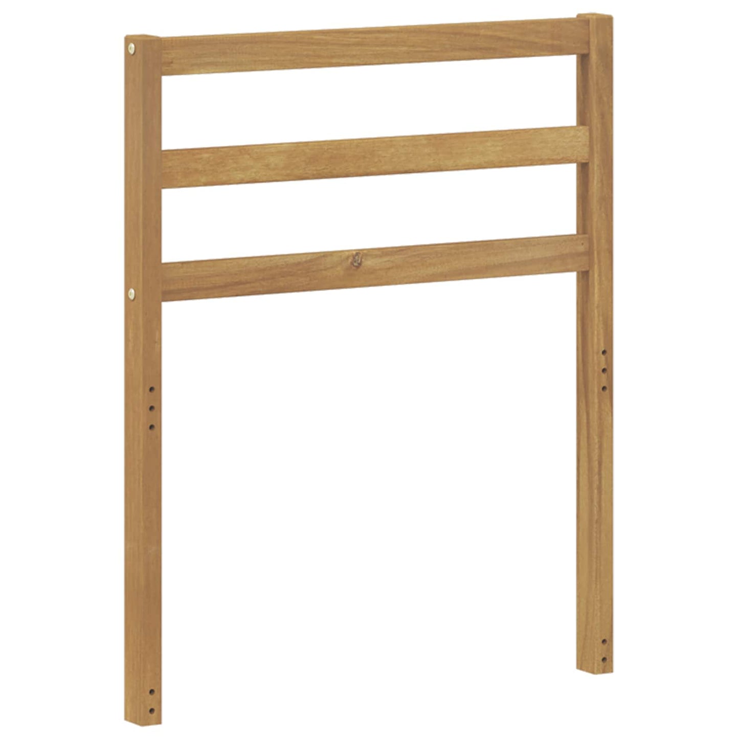 Armleuningmodule 2 pcs Wit 59 x 4 x 73 cm Massief Acaciahout is nu te koop bij PeponiXL, paradijselijk wonen!