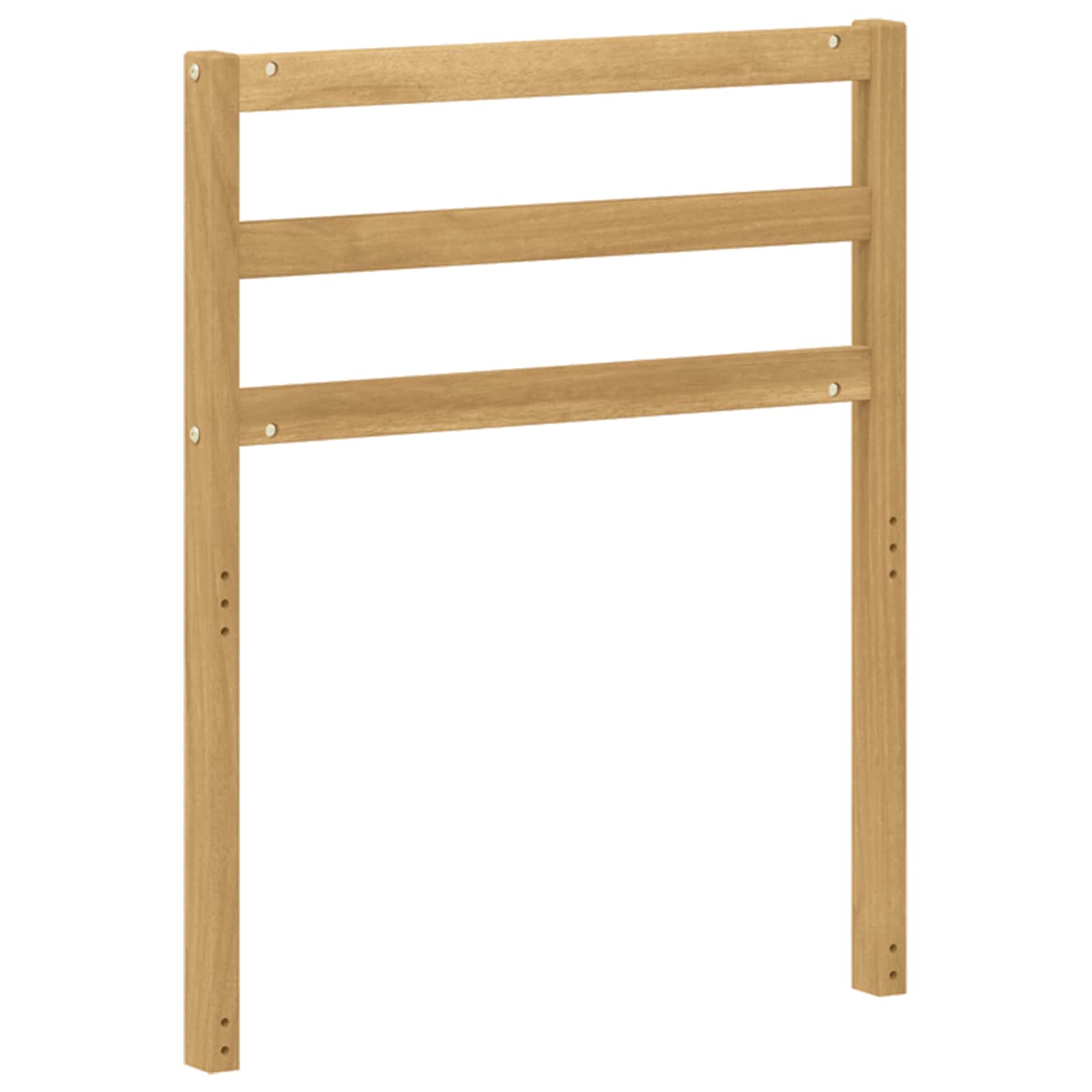 Armleuningmodule 2 pcs Wit 59 x 4 x 73 cm Massief Acaciahout is nu te koop bij PeponiXL, paradijselijk wonen!