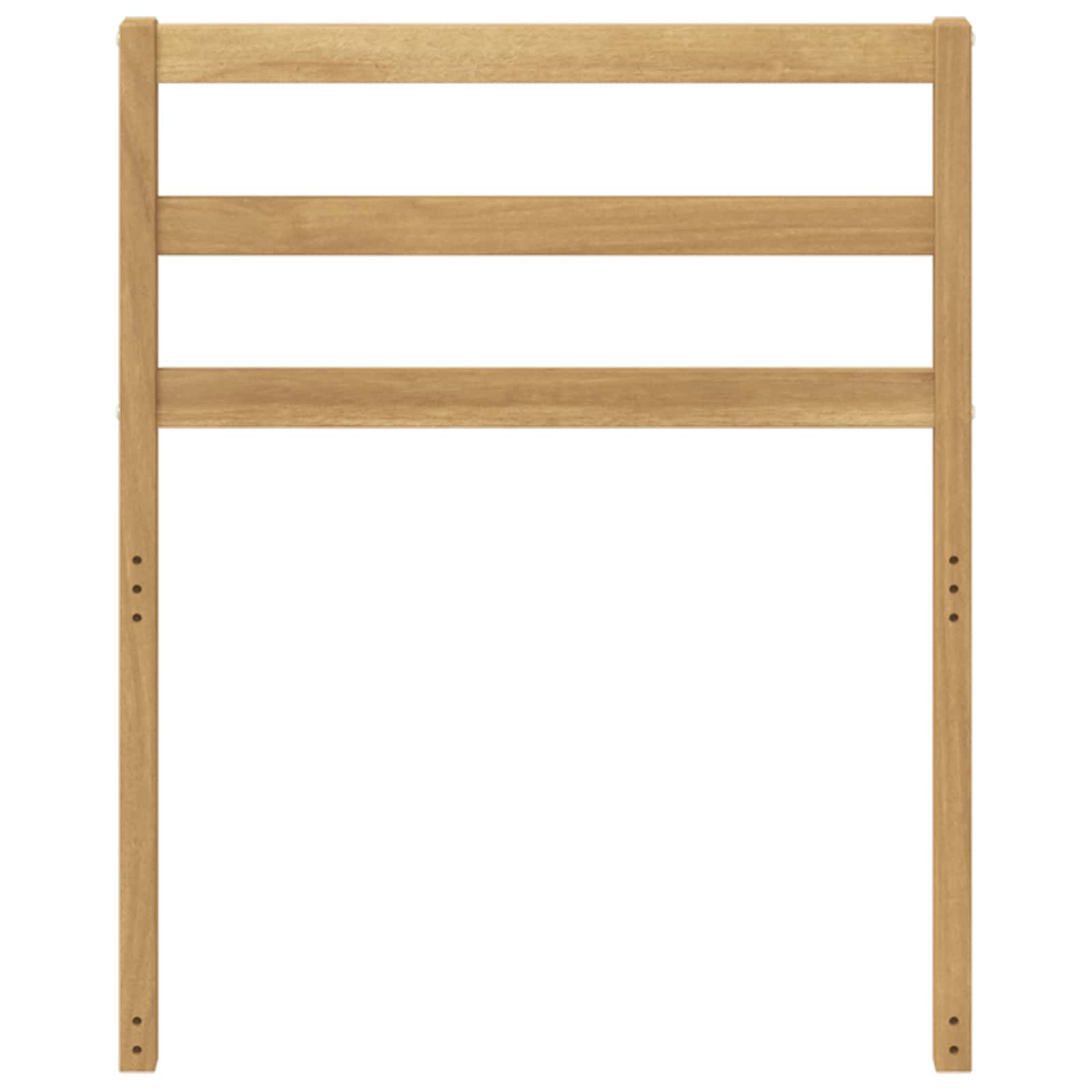 Armleuningmodule 2 pcs Wit 59 x 4 x 73 cm Massief Acaciahout is nu te koop bij PeponiXL, paradijselijk wonen!