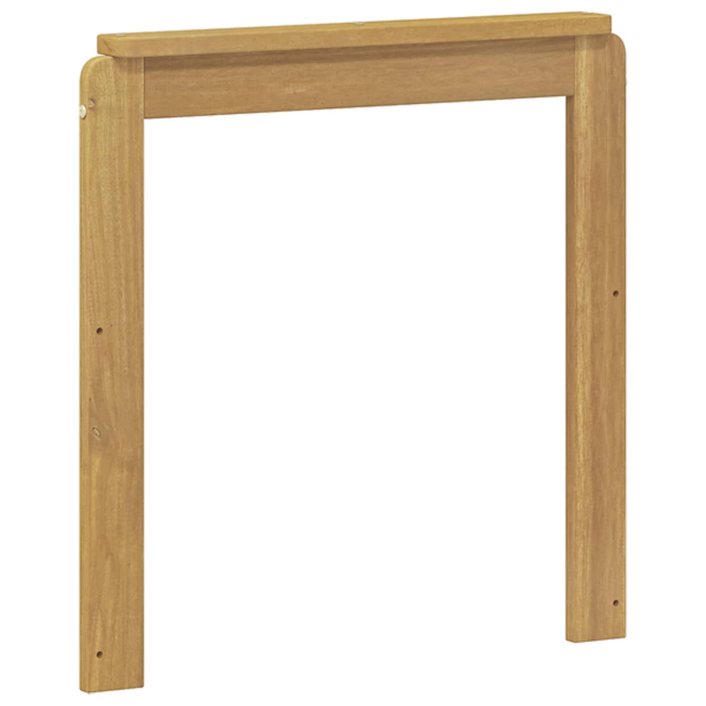 Armleuningen Module 2 pcs Wit 59 x 6 x 61 cm Massief Acaciahout is nu te koop bij PeponiXL, paradijselijk wonen!
