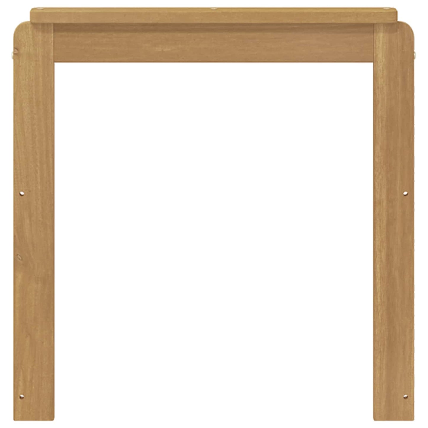 Armleuningen Module 2 pcs Wit 59 x 6 x 61 cm Massief Acaciahout is nu te koop bij PeponiXL, paradijselijk wonen!