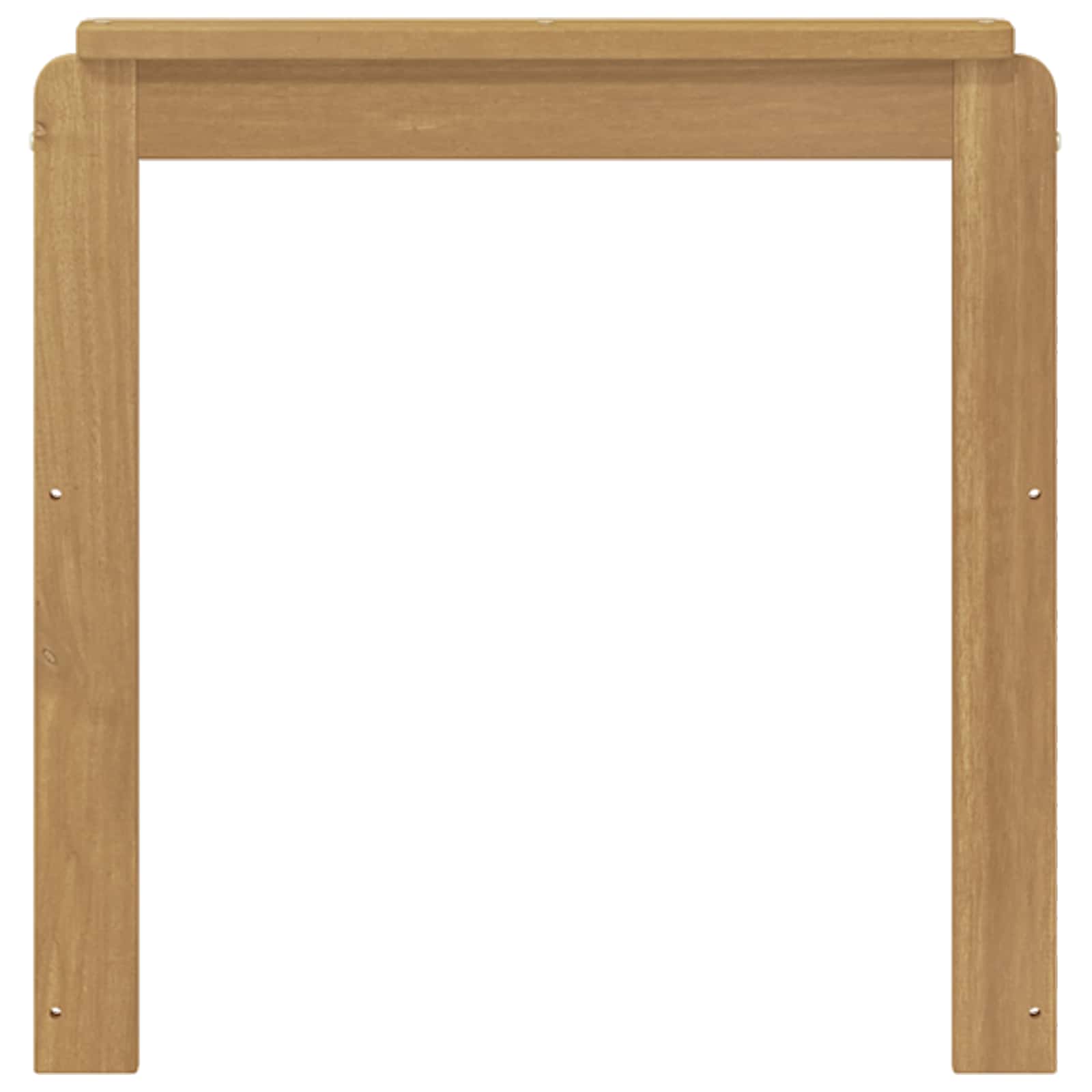 Armleuningen Module 2 pcs Wit 59 x 6 x 61 cm Massief Acaciahout is nu te koop bij PeponiXL, paradijselijk wonen!