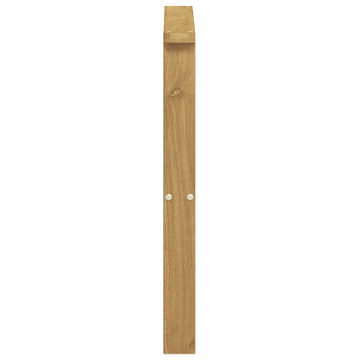 Armleuningen Module 2 pcs Wit 60 x 6 x 61 cm Massief Acaciahout is nu te koop bij PeponiXL, paradijselijk wonen!