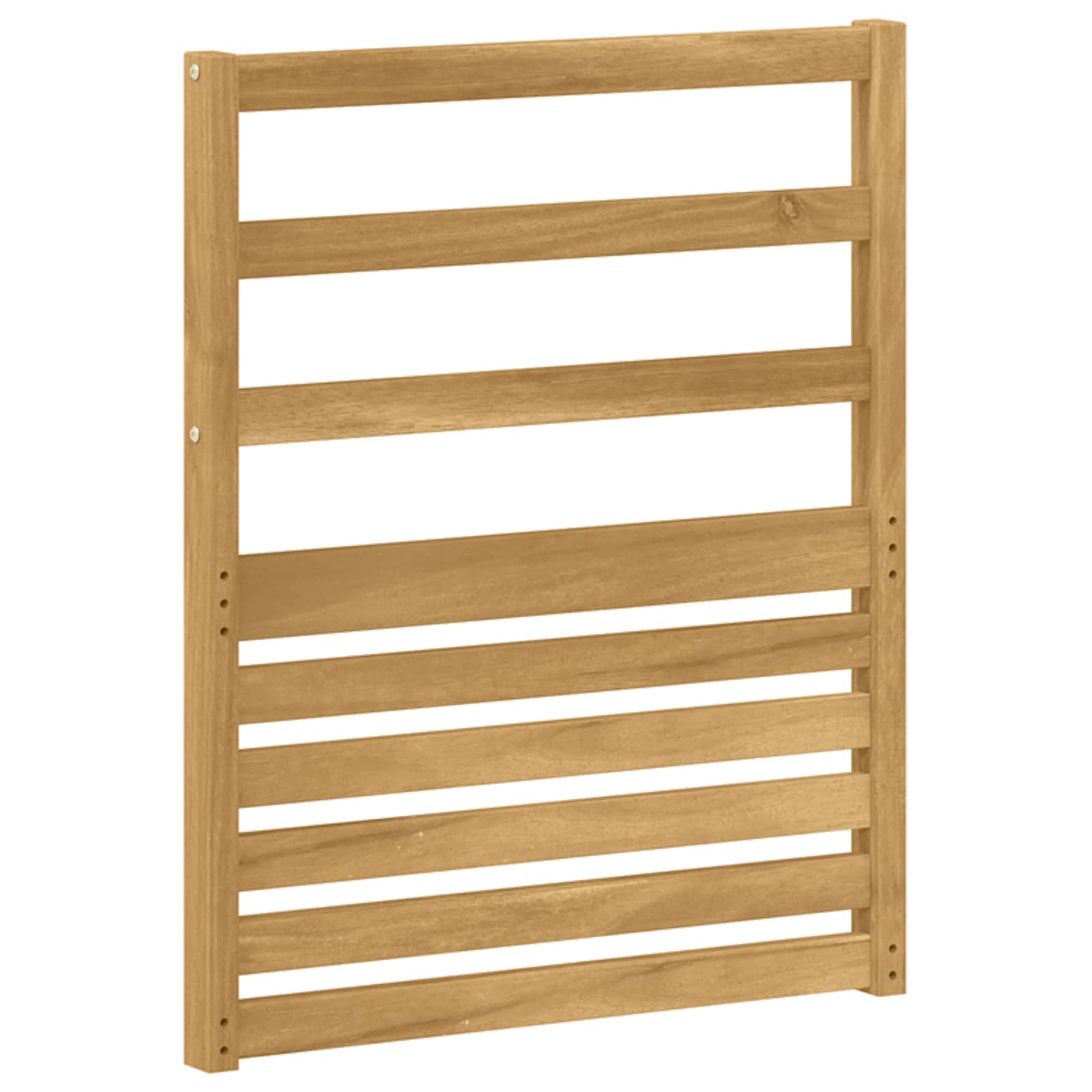 Armleuningen Module 2 pcs Wit 59 x 4 x 73 cm Massief Acaciahout is nu te koop bij PeponiXL, paradijselijk wonen!