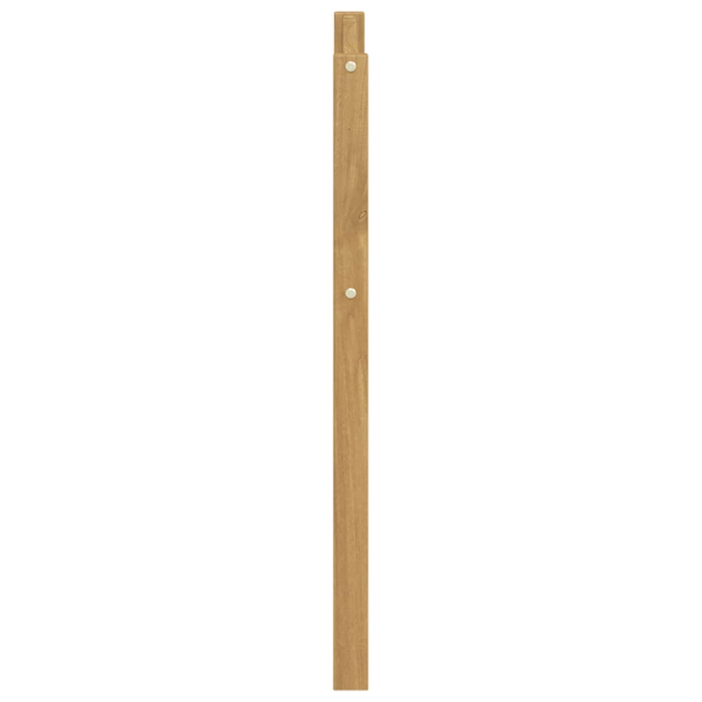 Armleuningen Module 2 pcs Wit 59 x 4 x 73 cm Massief Acaciahout is nu te koop bij PeponiXL, paradijselijk wonen!