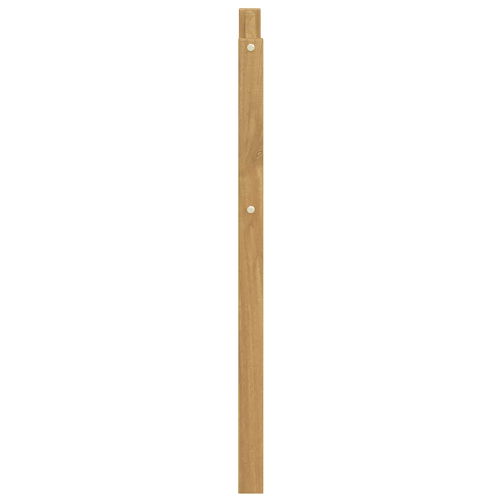 Armleuningen Module 2 pcs Wit 59 x 4 x 73 cm Massief Acaciahout is nu te koop bij PeponiXL, paradijselijk wonen!