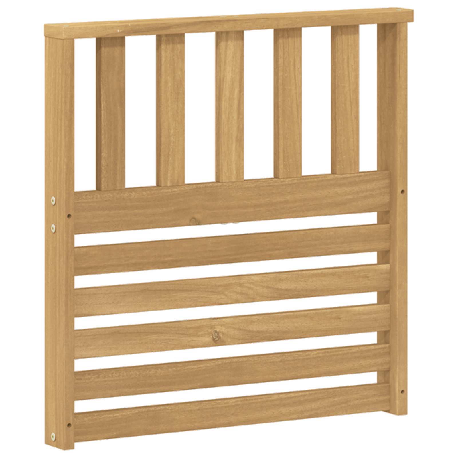 Armleuningen Module 2 pcs Wit 60 x 6 x 61 cm Massief Acaciahout is nu te koop bij PeponiXL, paradijselijk wonen!