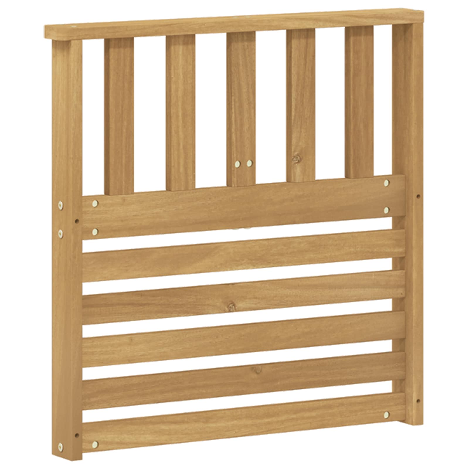 Armleuningen Module 2 pcs Wit 60 x 6 x 61 cm Massief Acaciahout is nu te koop bij PeponiXL, paradijselijk wonen!