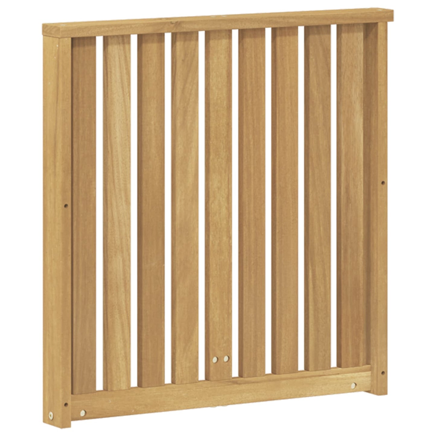 Armleuningen Module 2 pcs Wit 60 x 6 x 61 cm Massief Acaciahout is nu te koop bij PeponiXL, paradijselijk wonen!