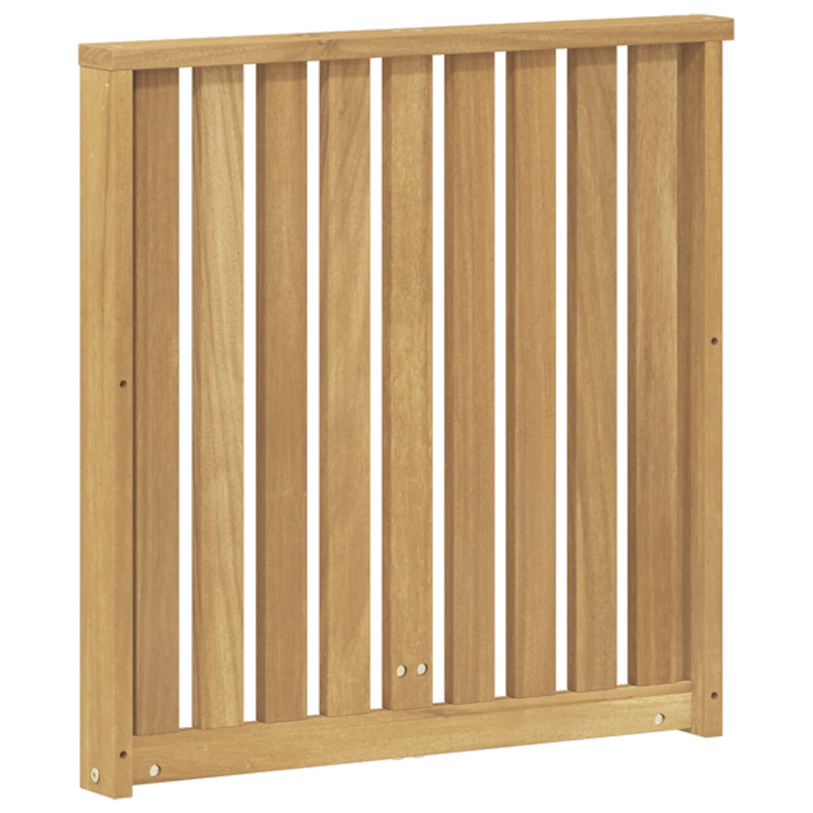 Armleuningen Module 2 pcs Wit 60 x 6 x 61 cm Massief Acaciahout is nu te koop bij PeponiXL, paradijselijk wonen!