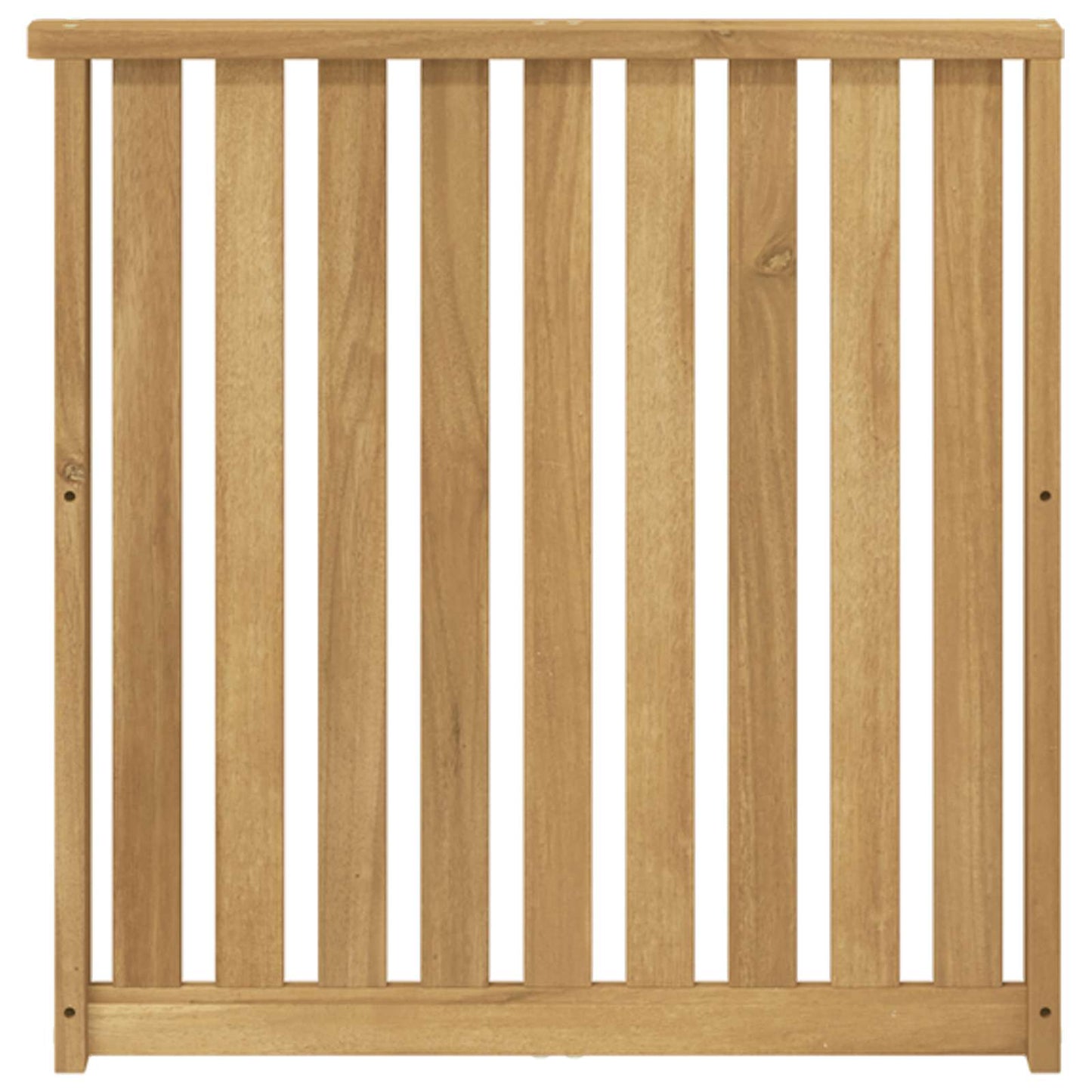 Armleuningen Module 2 pcs Wit 60 x 6 x 61 cm Massief Acaciahout is nu te koop bij PeponiXL, paradijselijk wonen!
