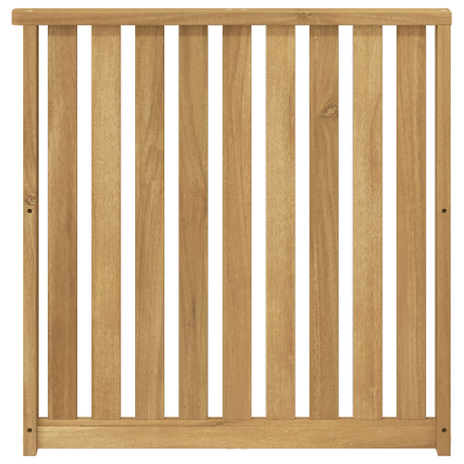 Armleuningen Module 2 pcs Wit 60 x 6 x 61 cm Massief Acaciahout is nu te koop bij PeponiXL, paradijselijk wonen!