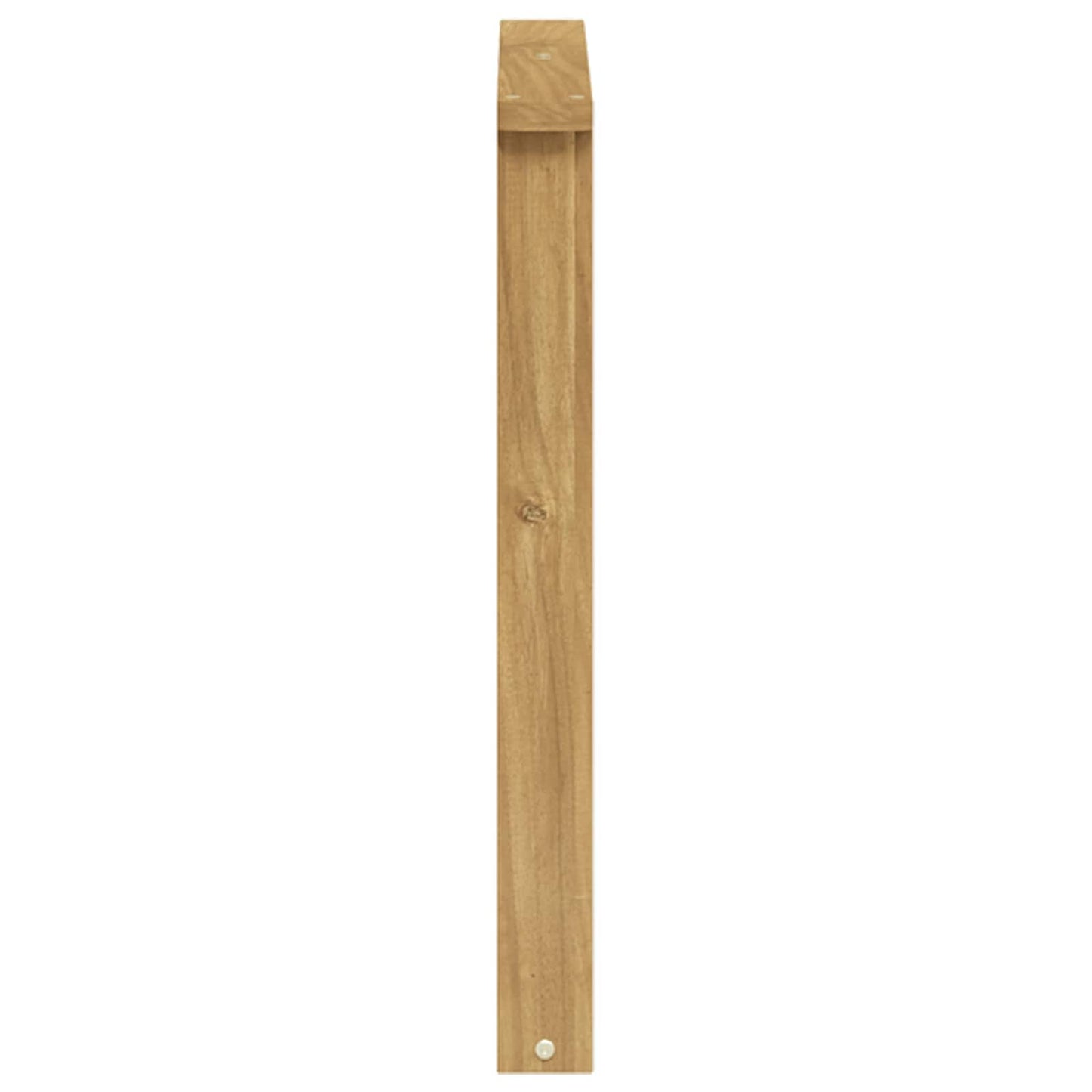 Armleuningen Module 2 pcs Wit 60 x 6 x 61 cm Massief Acaciahout is nu te koop bij PeponiXL, paradijselijk wonen!