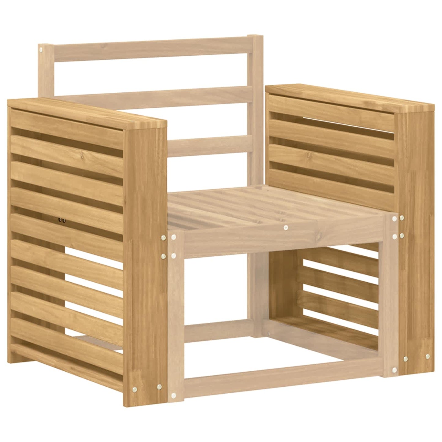 Armleuningen Module 2 pcs Wit 58,5 x 10 x 61 cm is nu te koop bij PeponiXL, paradijselijk wonen!